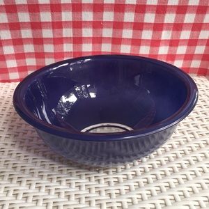 Vintage Pyrex Clear Bottom Blue 21/2 Quarts Bowl